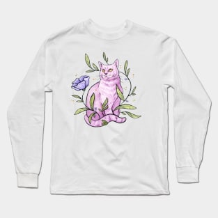 Pastel Kitty Long Sleeve T-Shirt